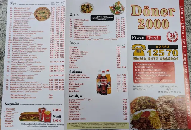 BookNoFees: Restaurante – Döner 2000 – Halver – Döner 2000, foto 3