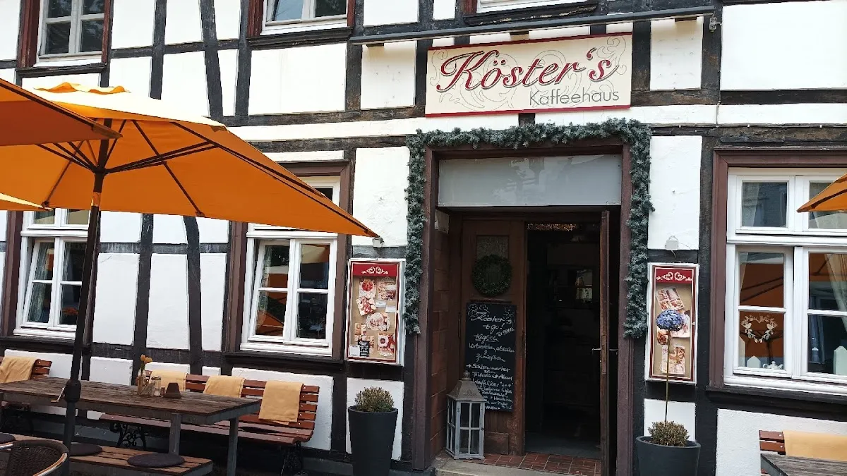 BookNoFees: Restaurante – Köster's Kaffeehaus – Datteln – La cafetería de Köster, foto 1