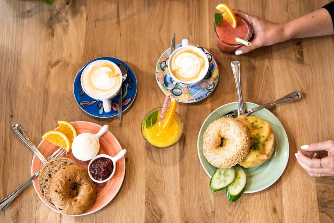 BookNoFees: Cafetería – Bagels & Beans – Amsterdam – Bagels & Beans, foto 1