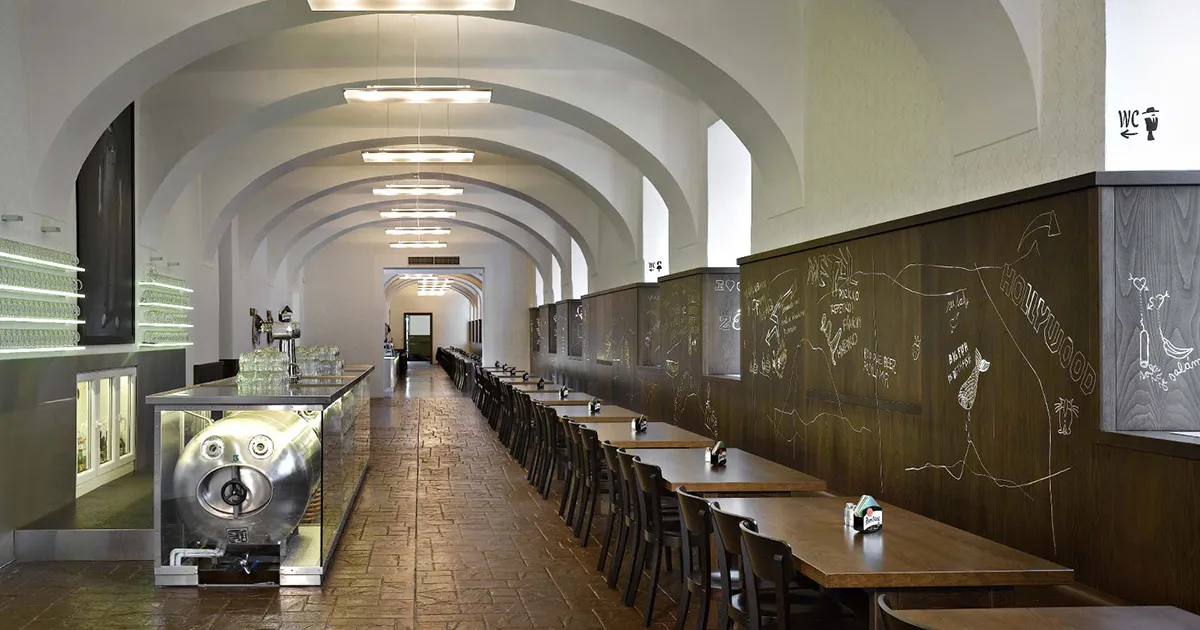 BookNoFees: Restaurante – Lokál Dlouhááá – Prague – El bar Dlouhááá, foto 1