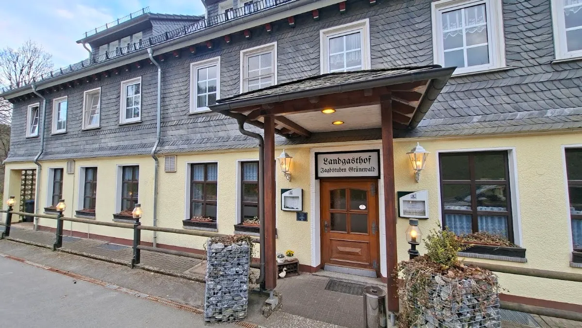 BookNoFees: Restaurante – Landgasthof Jagdstuben Grünewald – Bad Berleburg – Hostería rural Jagdstuben Grünewald, foto 1